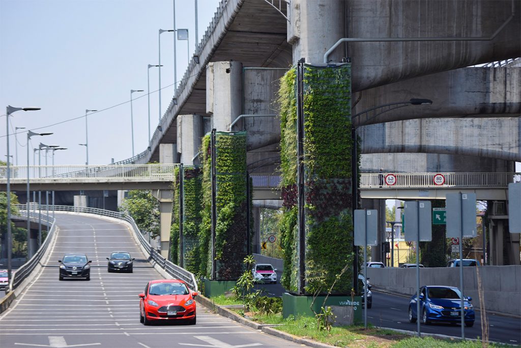 Via Verde, proyecto de jardín vertical Solarpunk en la Ciudad de México