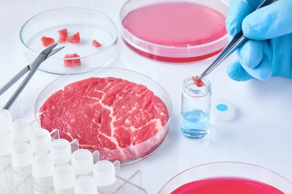synthetic meat bill gates against disaster