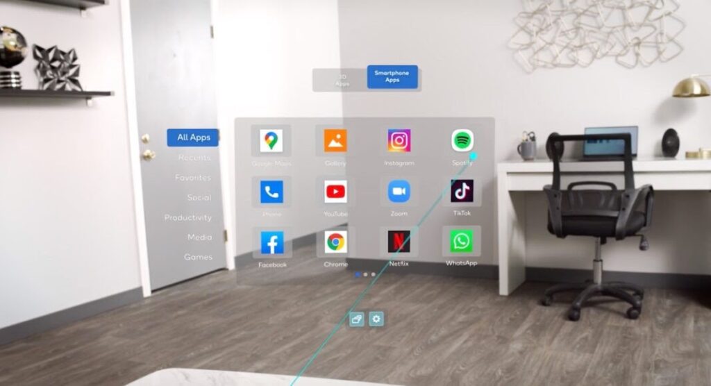 XR1 visore intelligente