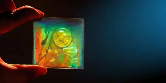 foto de holograma