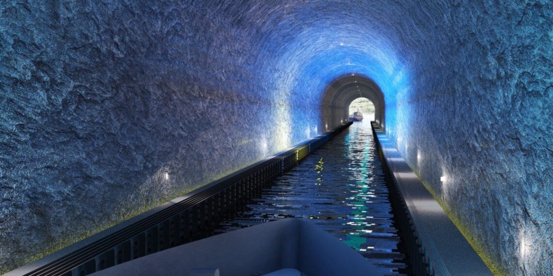 ノルウェーのトンネル