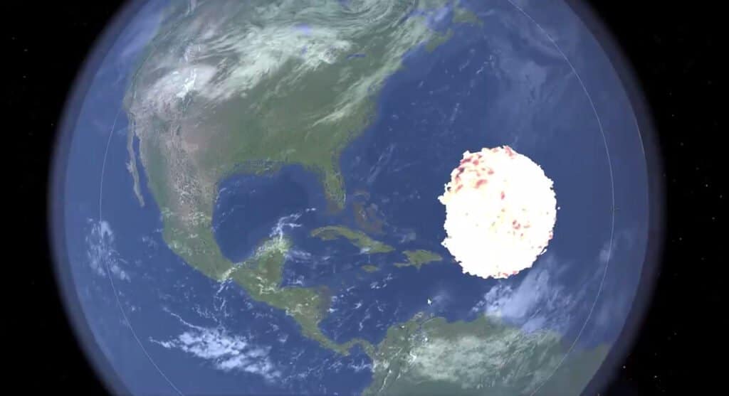 Asteroid simulation