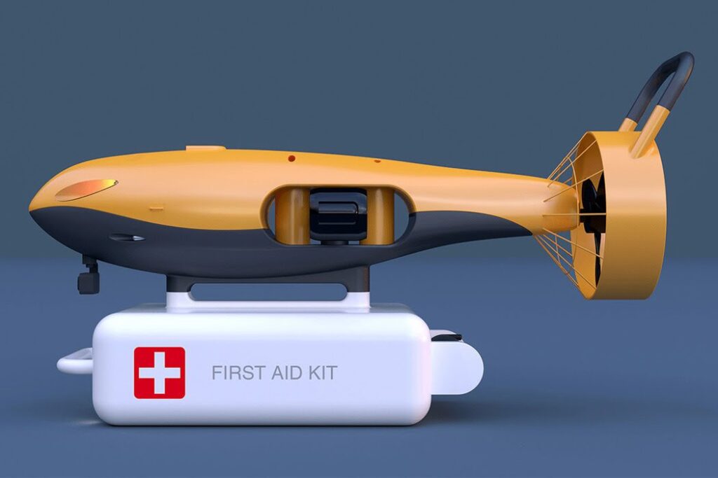 Saver Whale underwater rescue drone 1