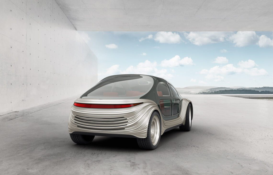Airo, electric car that "sucks" the pollution of other cars launch in 2023