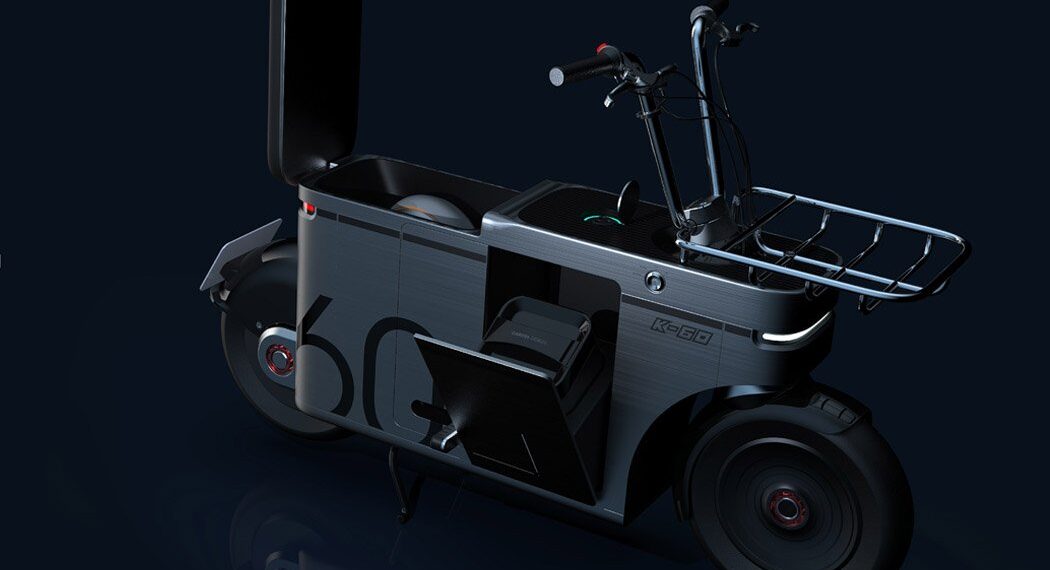 casier de vélo électrique e-motocompo