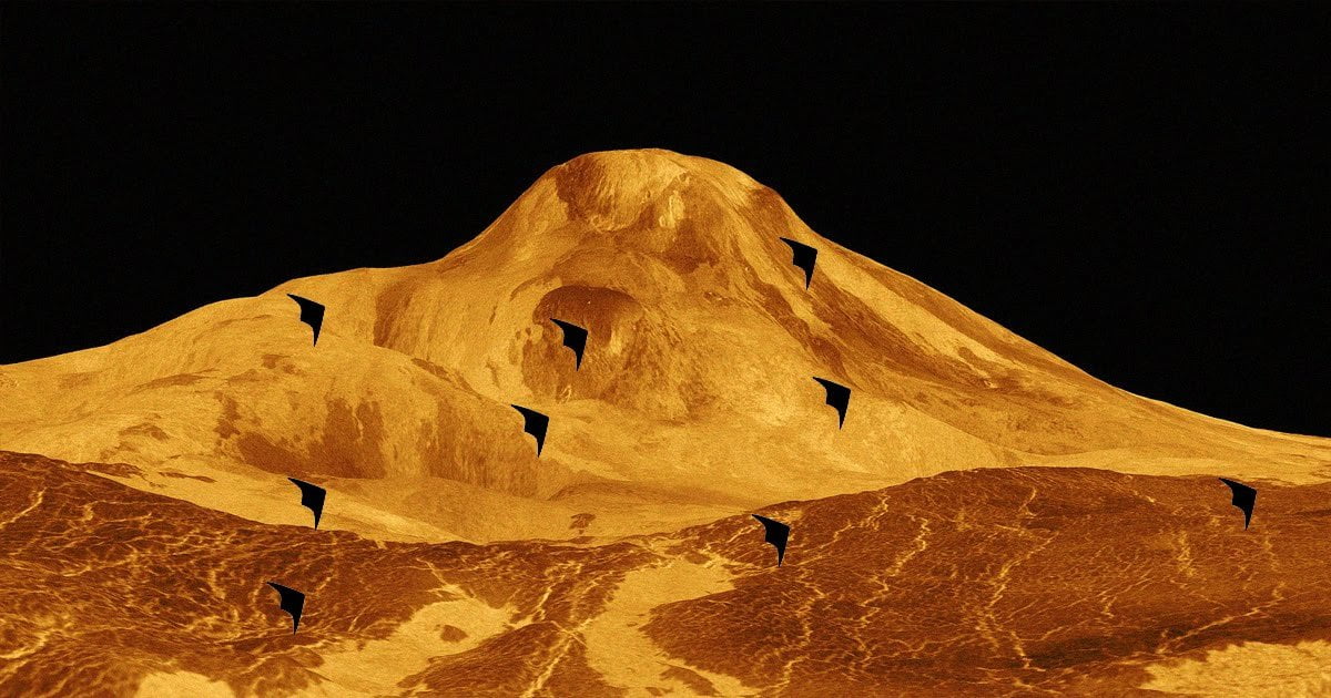 Ein Schwarm von Venus-Raumschiffen erforscht die Venus