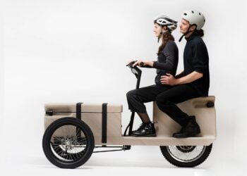ZUV, 3D printed recycled plastic tricycle