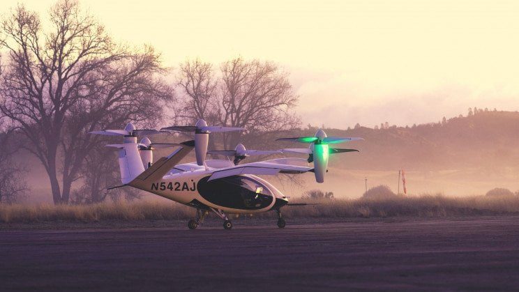 Taxi aérien eVTOL