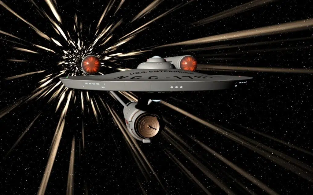 idee di fantascienza - motore a curvatura