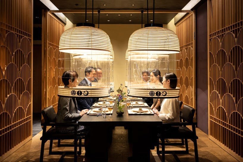 lanternes de dîner dystopie