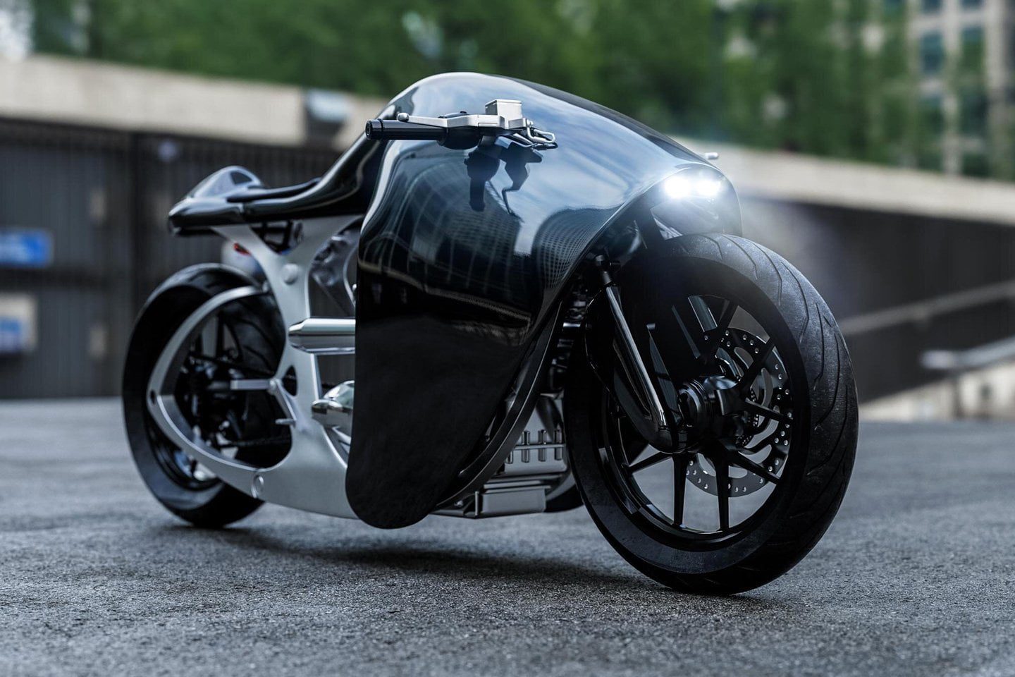 https www.yankodesign.com Bilder Design News 2021 10 Entwurf Supermarine Bandit9 Supermarine Motorrad 1