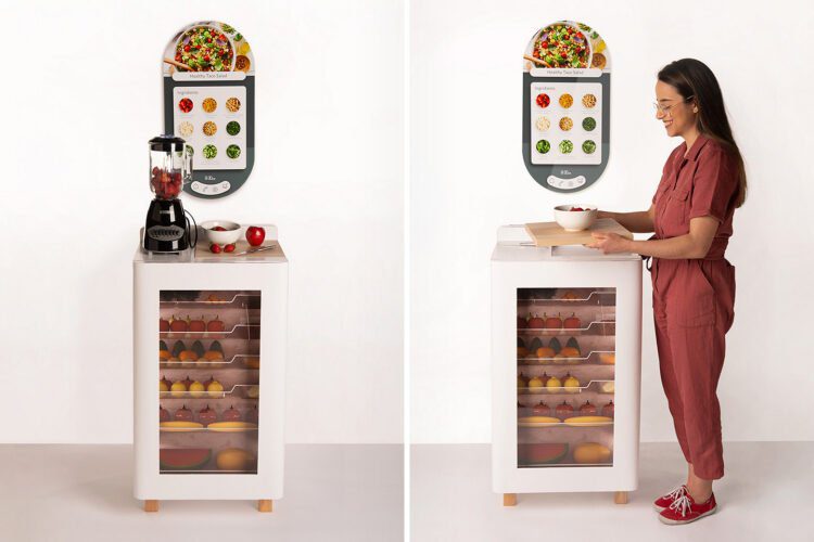 fresh fridge, frigo per l'alimentazione sana