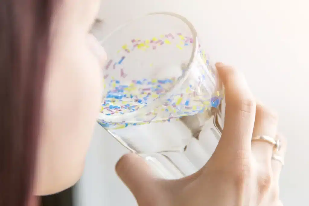 Zelltod Mikroplastik