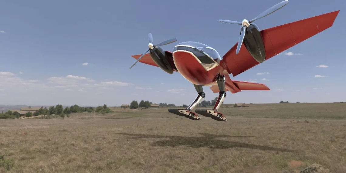 machine volante de biomimétisme macrobat