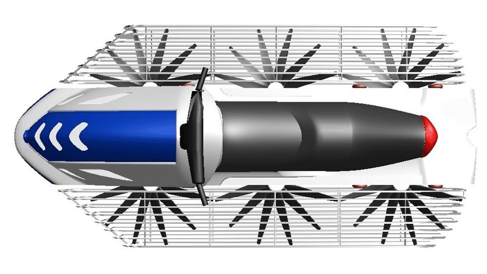 Rotor hémisphérique