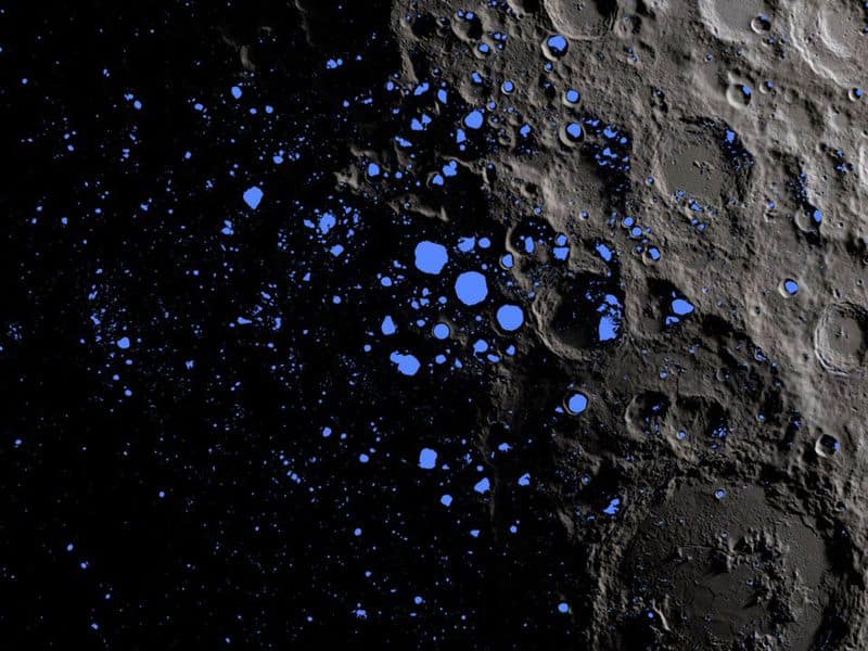 Lander lunare miniere