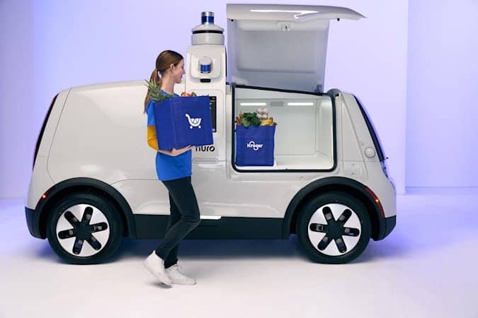 airbag de livraison nuro