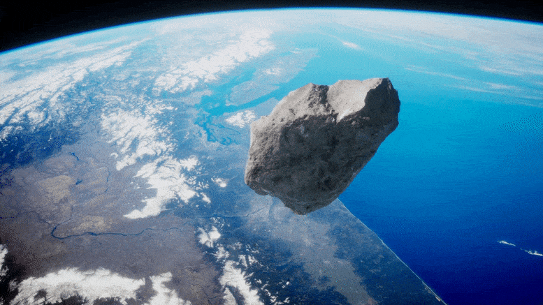 salvar la tierra de un asteroide