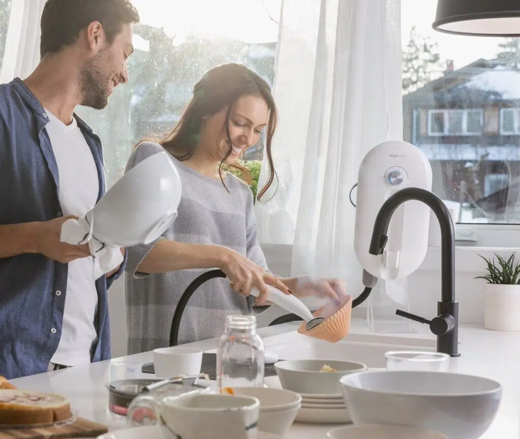 steam dishwasher