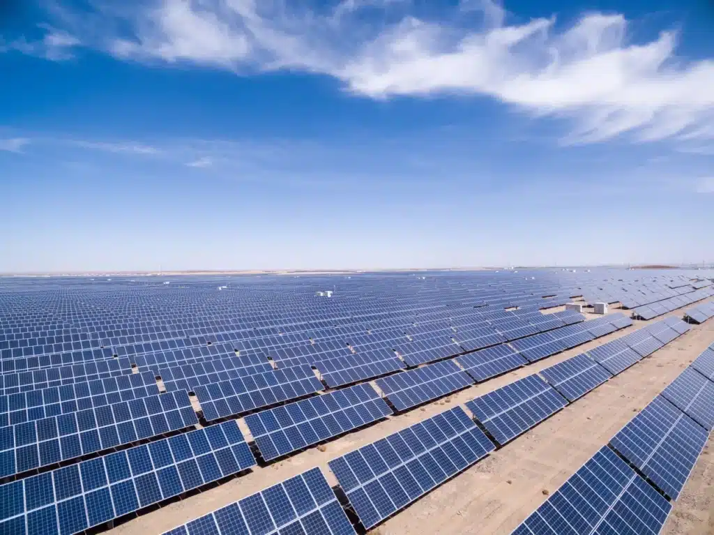 photovoltaische Solarwüsten