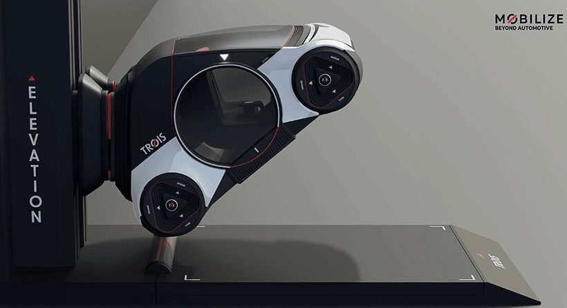 Auto magnetica TROIS