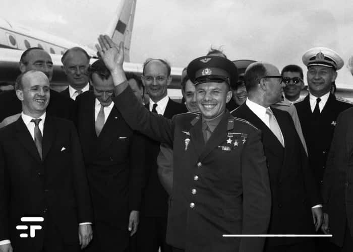 Queen Elizabeth - 1961 trifft Gagarin
