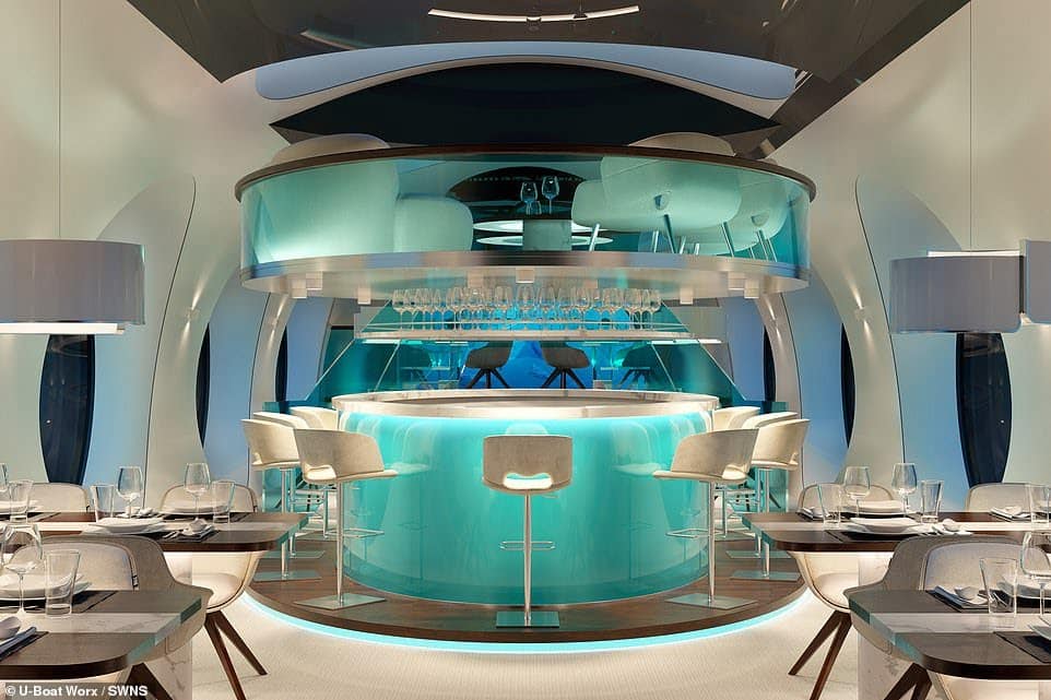 interiores submarinos