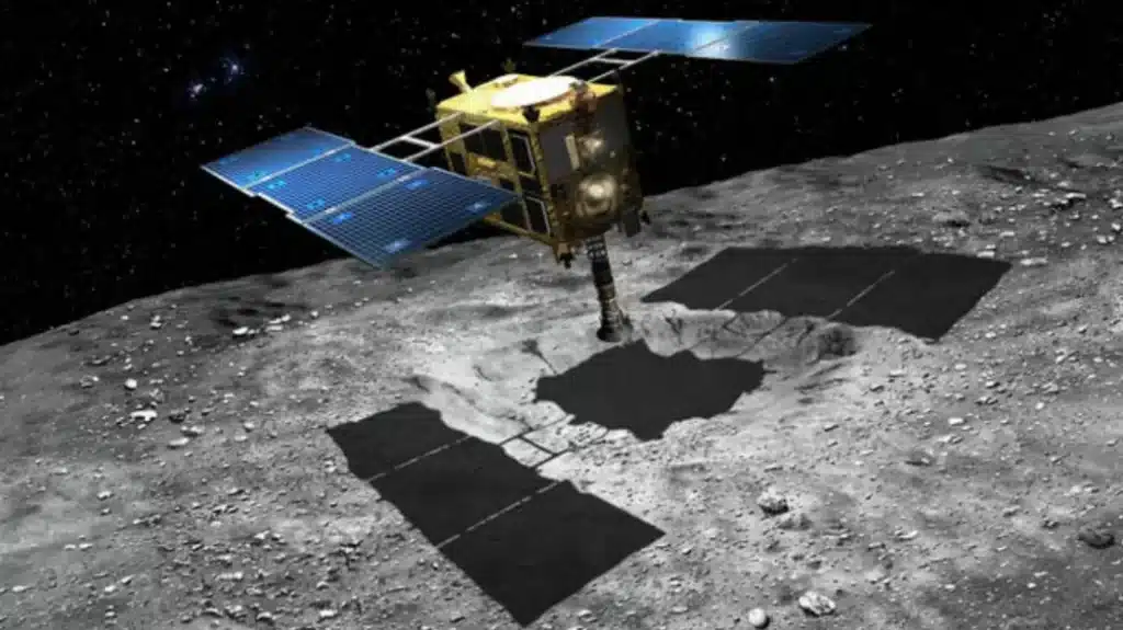 Hayabusa 2 Weltraumminen