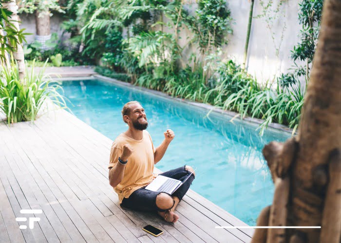 Bali Fernarbeit digitale Nomaden