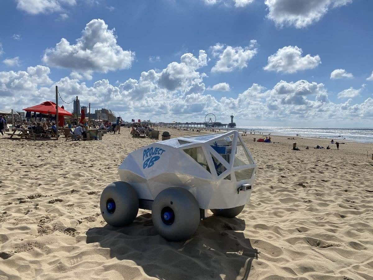 robô de praia