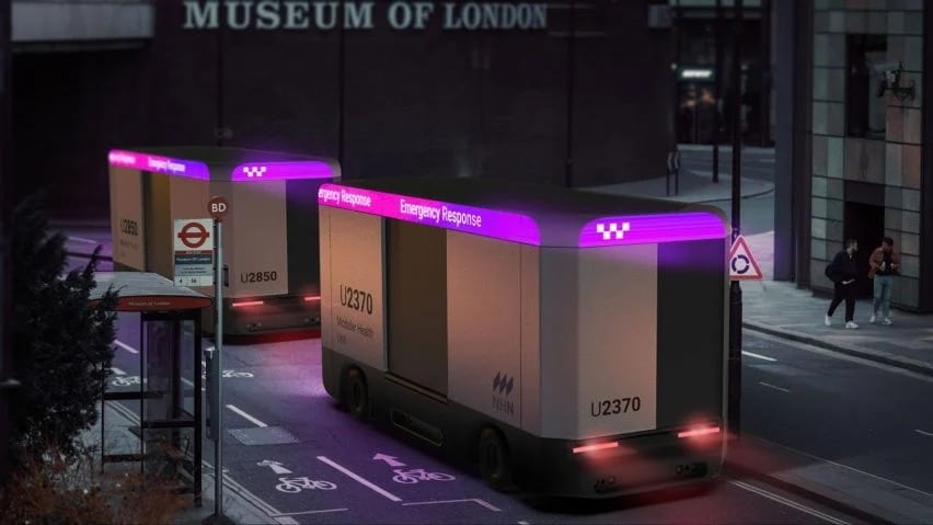 autonomous hospital on wheels
