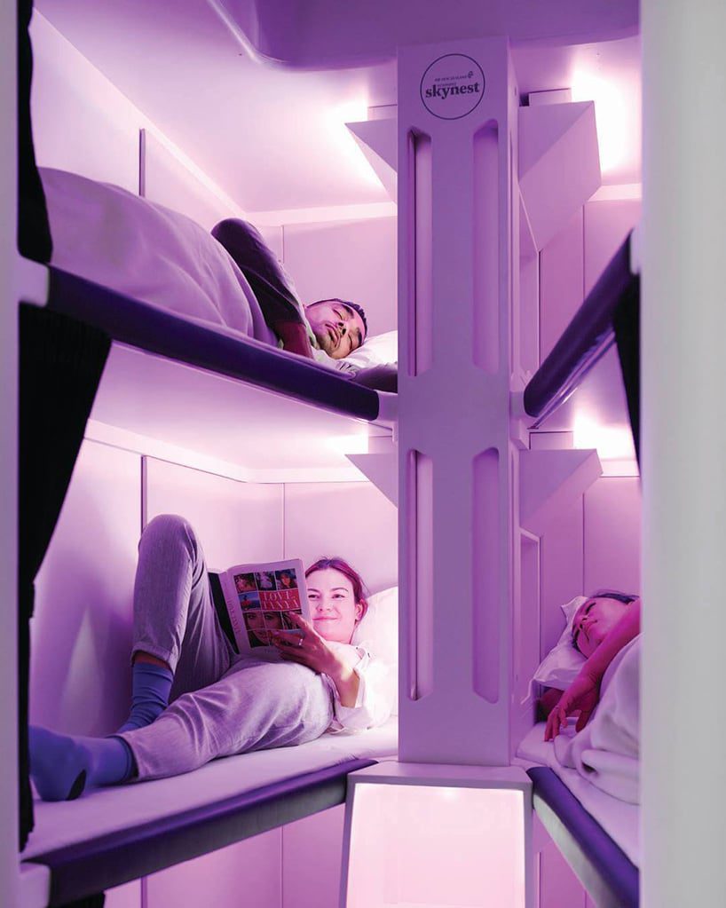sleep in economy class