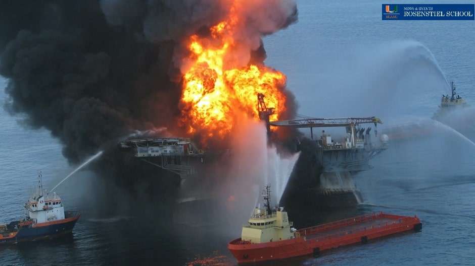 Разлив нефти на платформе Deepwater Horizon