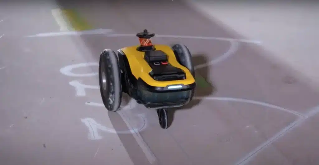 Autonomous robot that prints floor plans