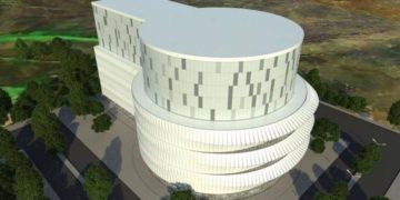 Una ricostruzione grafica di come potrebbe essere il nuovo reattore. Immagine: Autorità britannica per l'energia atomica