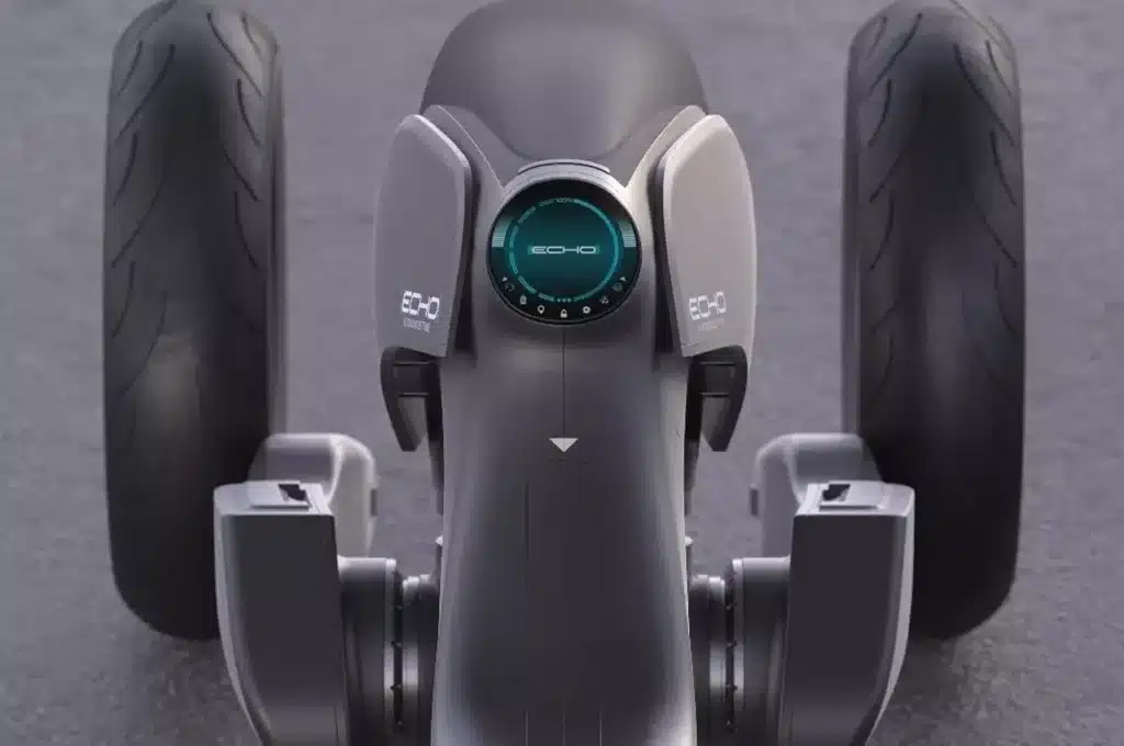 autonomous three-wheeler vehicle