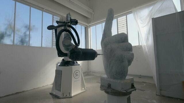 robot scultore