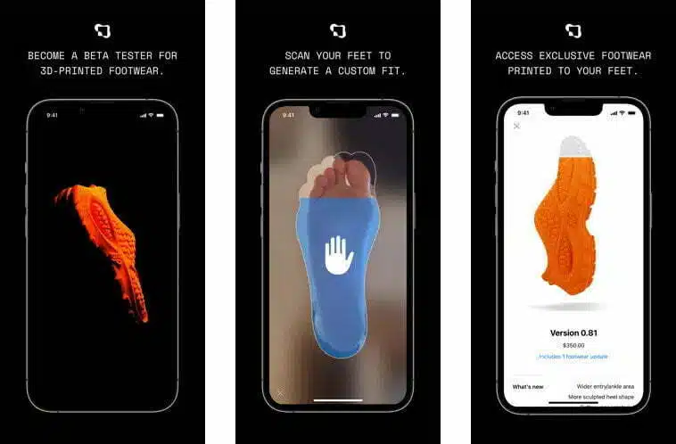 Chaussures recyclables sur mesure