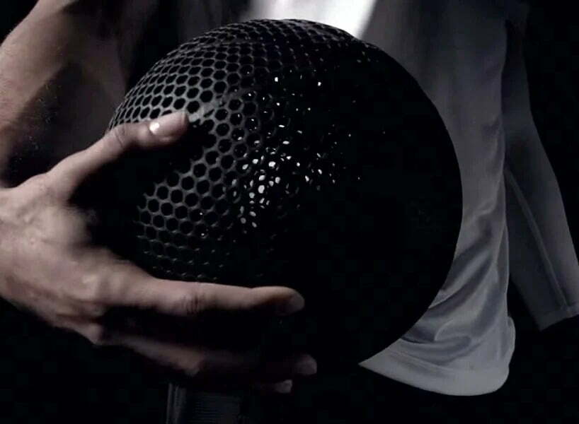 3D прототип безвоздушного баскетбольного мяча 1