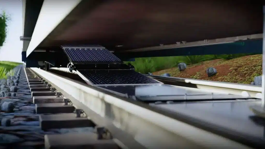 painéis solares binários