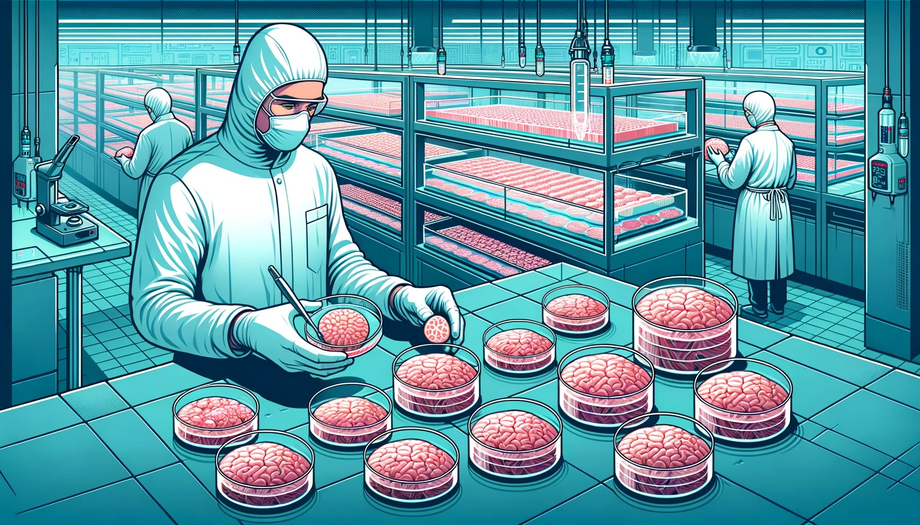 meat grown in the laboratory