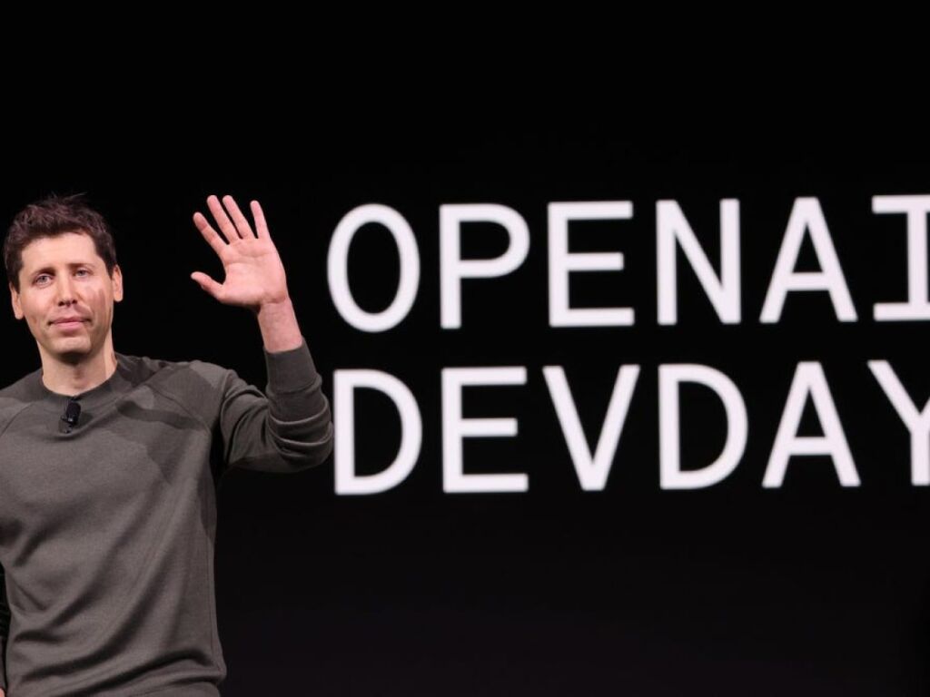 Sam Altman OpenAI DevDay Semaine de lancement 1200x900 1