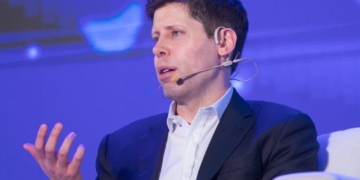 OpenAI CEO Sam Altman attends the artificial intelligence(AI)   Revolution Forum  in Taipei on September 25, 2023.