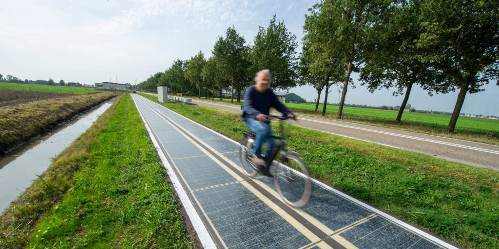 Велосипедная дорожка на солнечной энергии, Нидерланды 2