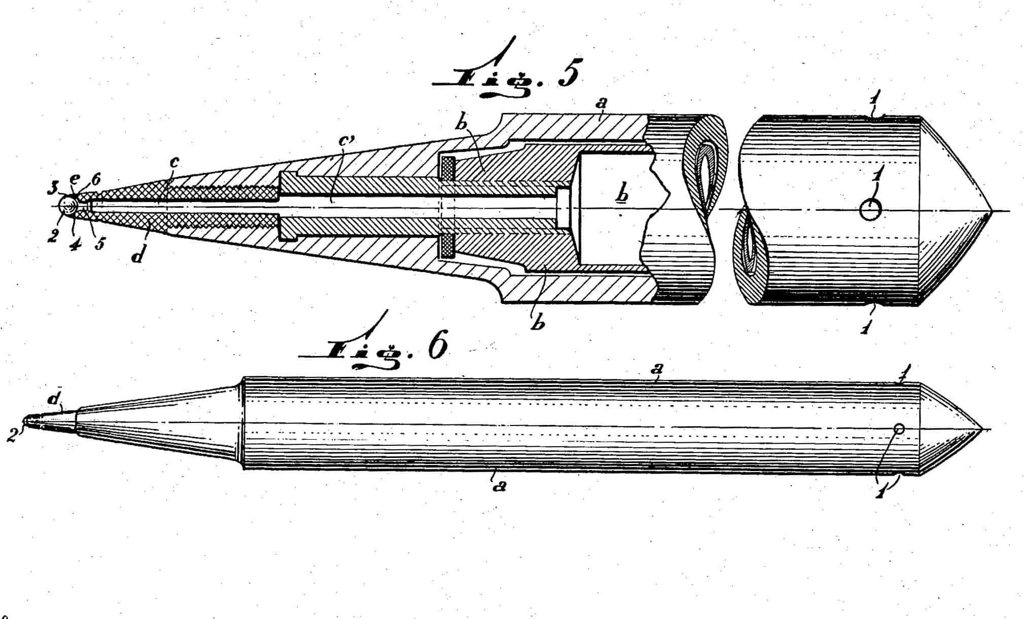 brevetto penna biro