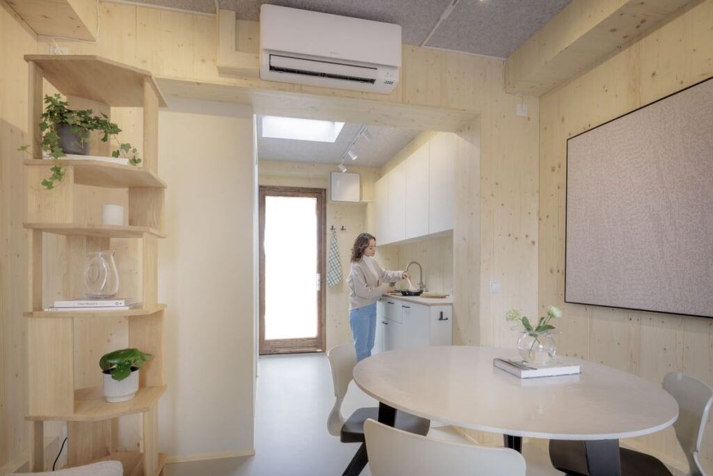riciclo eolico tiny house