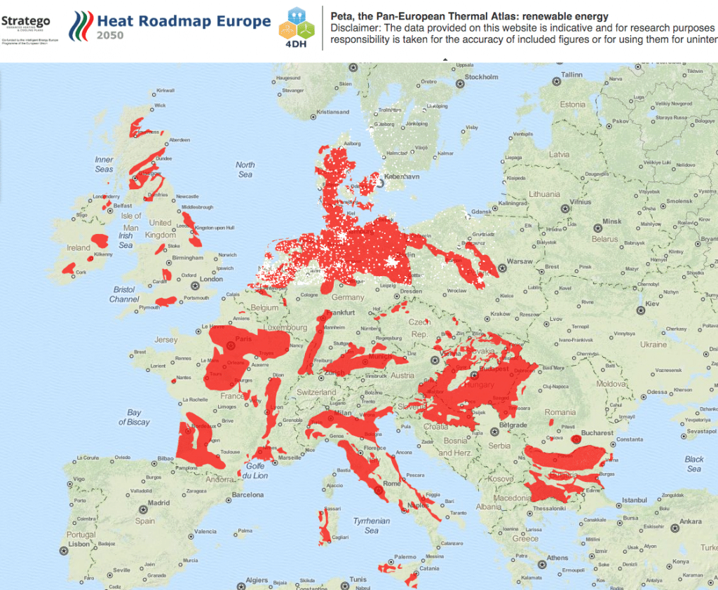 Geotermia in Europa