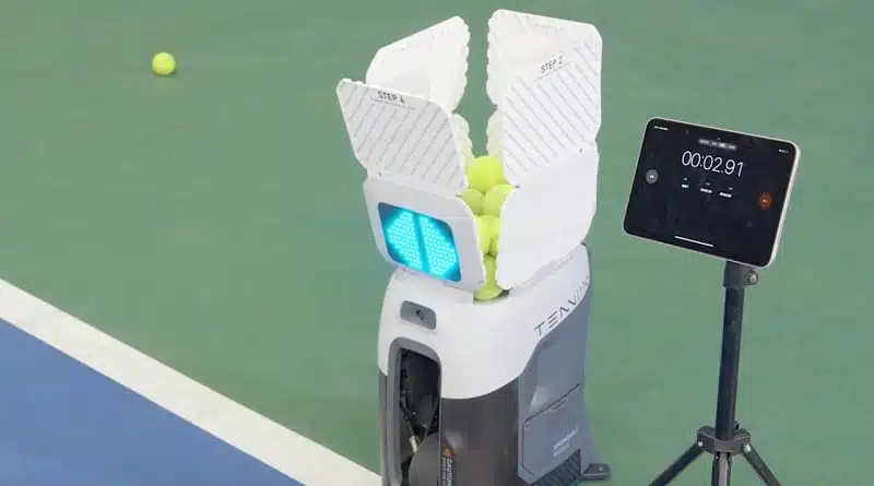 Robot entraîneur de tennis