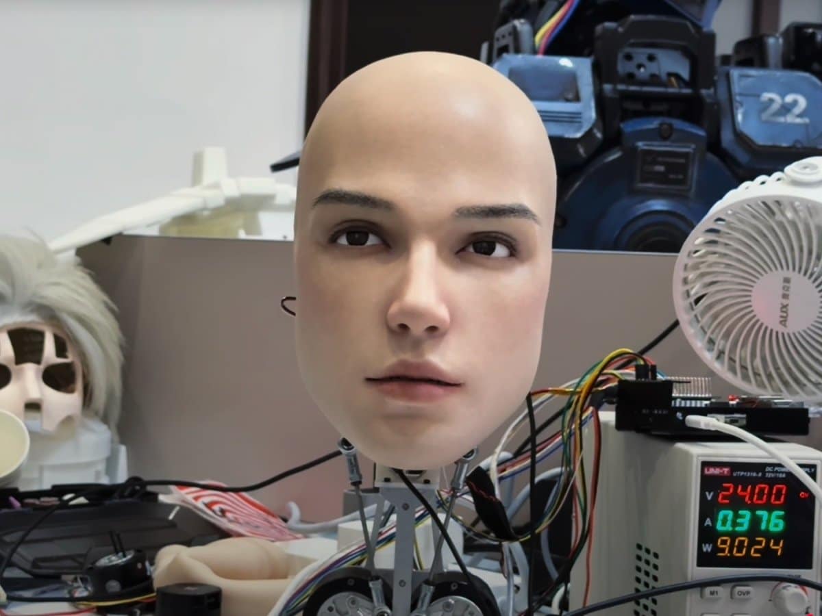 Faccia robot