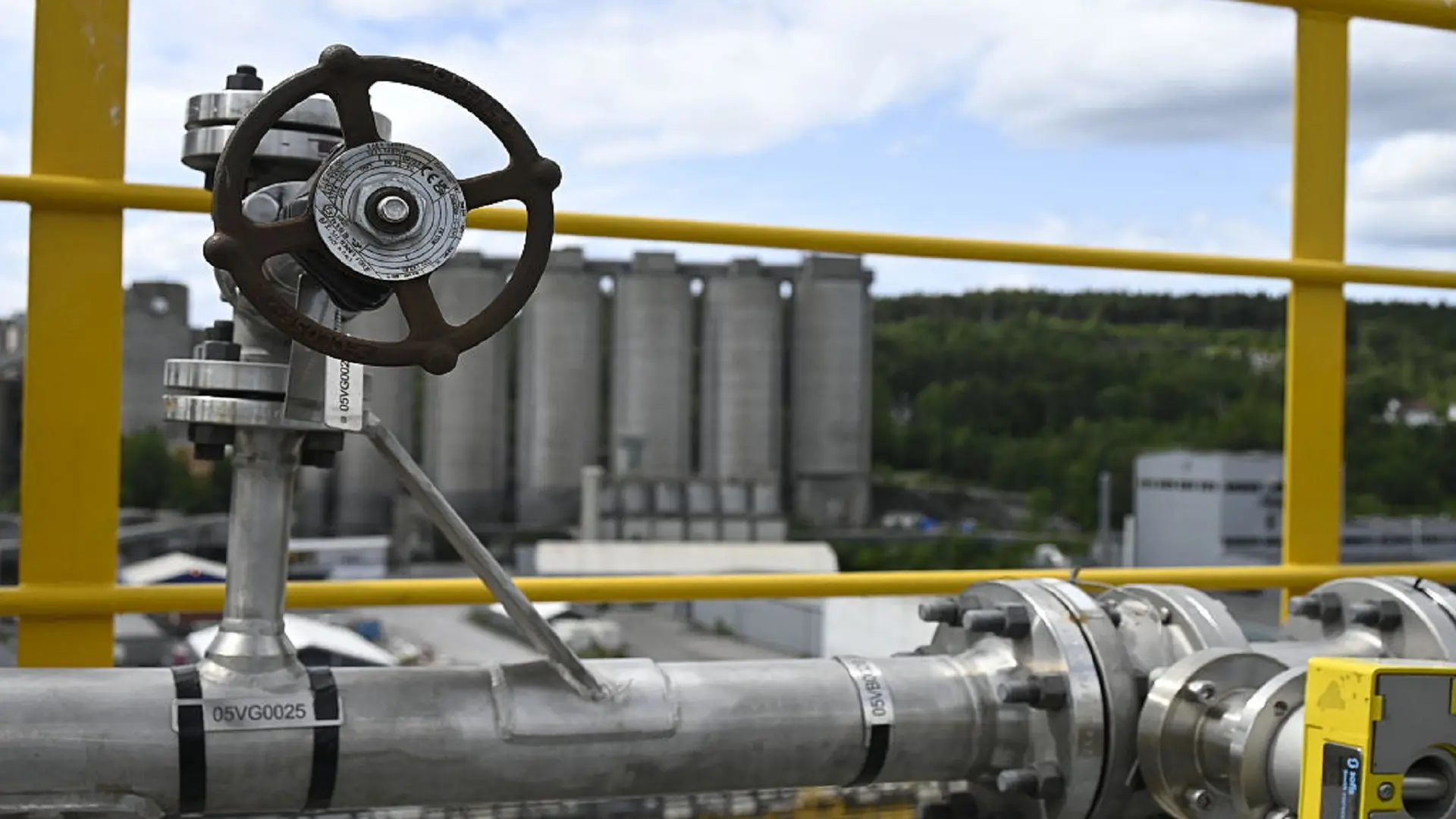 cattura CO2 con acqua sistema industriale pressione frizzante